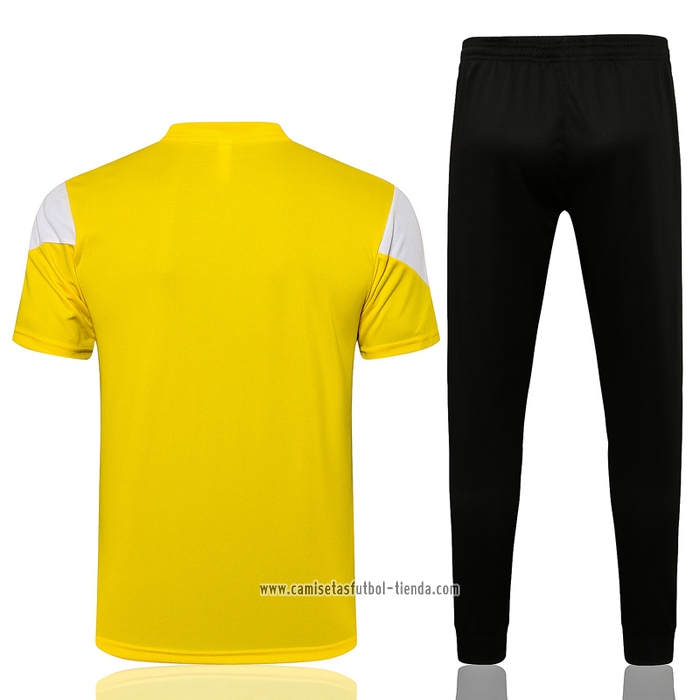 Chandal del Borussia Dortmund 2021 2022 Manga Corta Amarillo